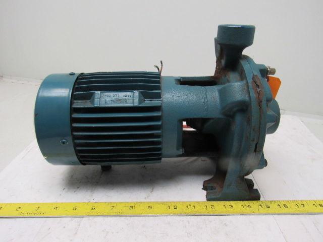 Siemens Dematic NMD 20/110Z 3/4Hp Centrifugal Pump 254/440V 3Ph 60Hz 1-1/4"x1"