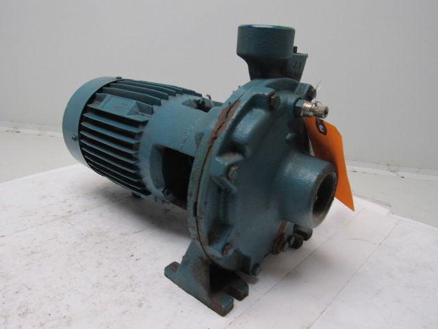 Siemens Dematic NMD 20/110Z 3/4Hp Centrifugal Pump 254/440V 3Ph 60Hz 1-1/4"x1"