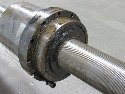 Forst Broach 6"Ball Screw Assembly 186" OAL 88" Travel W/Brake & Planetary Gear