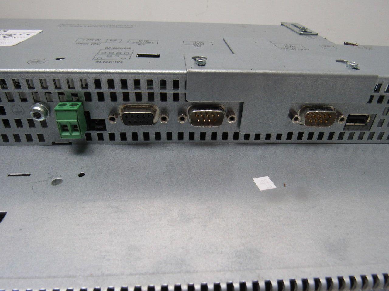 Siemens 6AV6 542-0CC10-0AX0 Operator Interface Control Panel