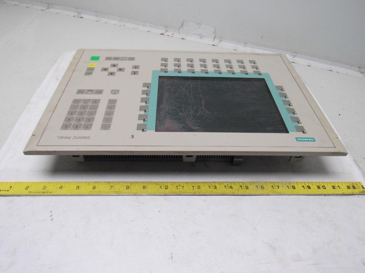 Siemens 6AV6 542-0CC10-0AX0 Operator Interface Control Panel