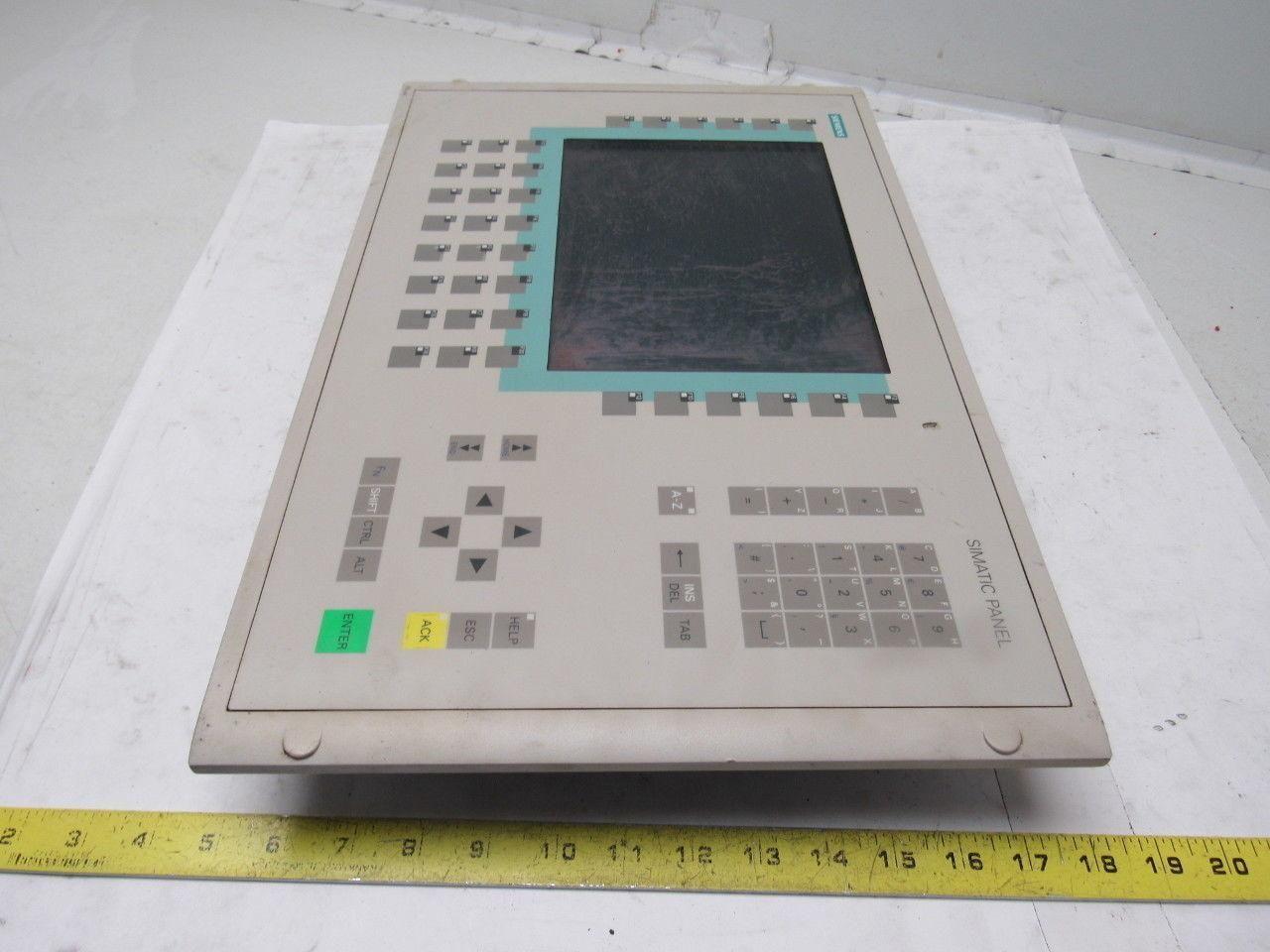 Siemens 6AV6 542-0CC10-0AX0 Operator Interface Control Panel
