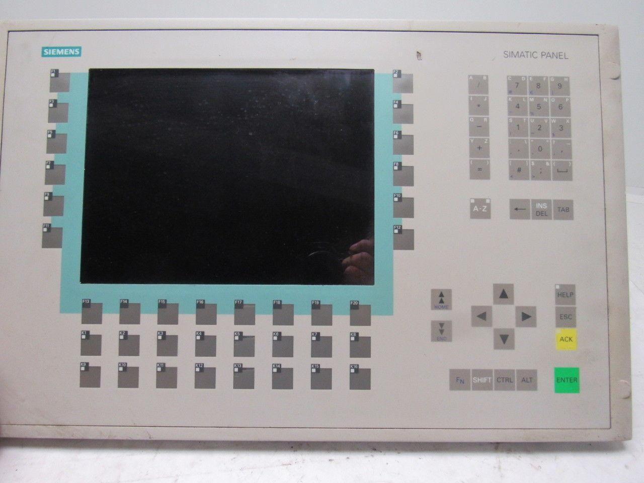 Siemens 6AV6 542-0CC10-0AX0 Operator Interface Control Panel