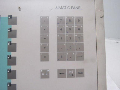 Siemens 6AV6 542-0CC10-0AX0 Operator Interface Control Panel