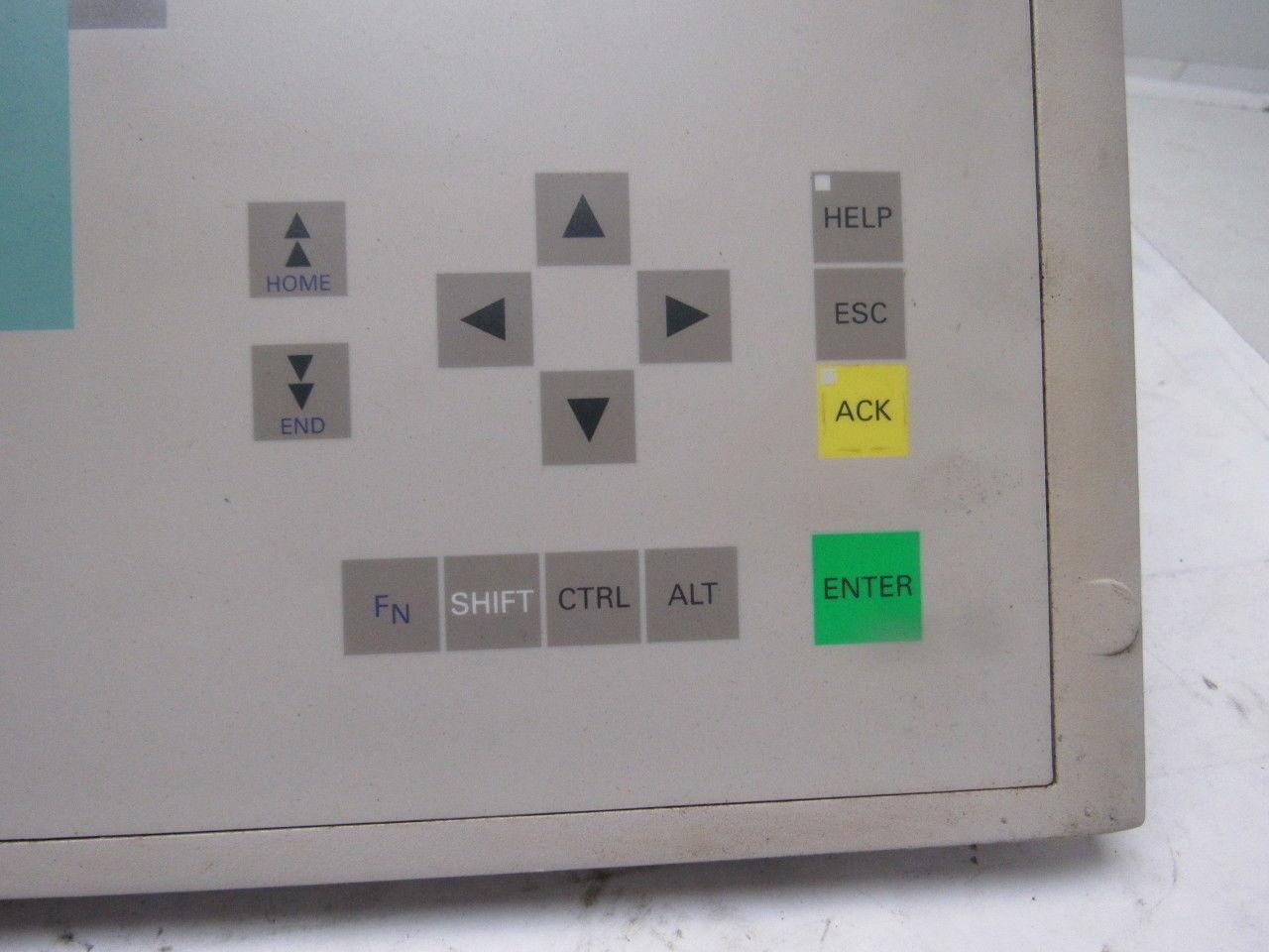 Siemens 6AV6 542-0CC10-0AX0 Operator Interface Control Panel