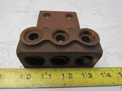 Penn Union VL3-21919 Bronze Vi-Tite Terminal Lug 300-500MCM