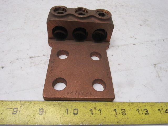 Penn Union VL3-21919 Bronze Vi-Tite Terminal Lug 300-500MCM
