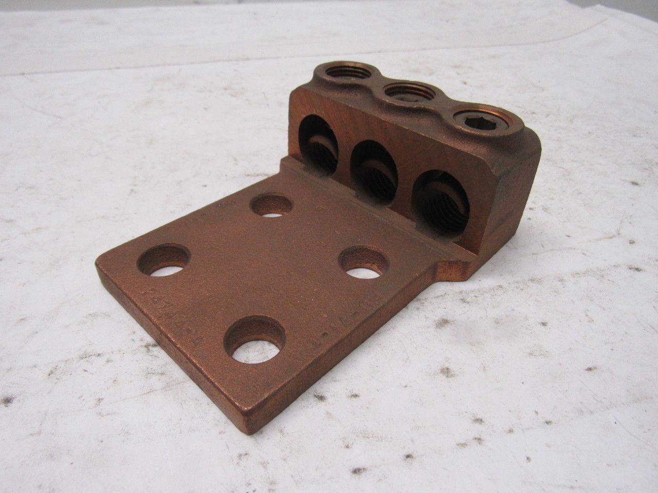 Penn Union VL3-21919 Bronze Vi-Tite Terminal Lug 300-500MCM