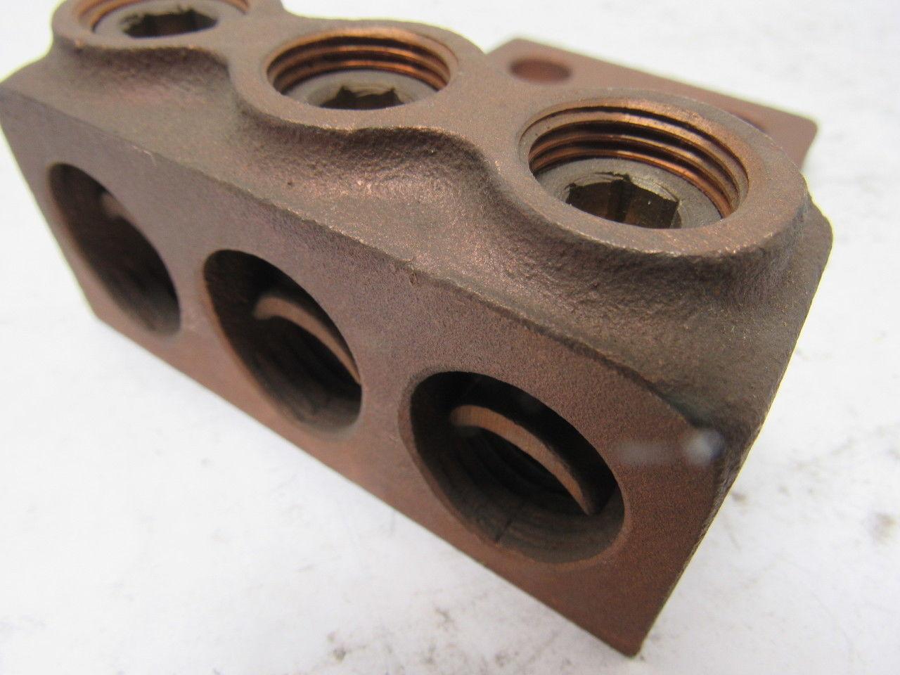 Penn Union VL3-21919 Bronze Vi-Tite Terminal Lug 300-500MCM
