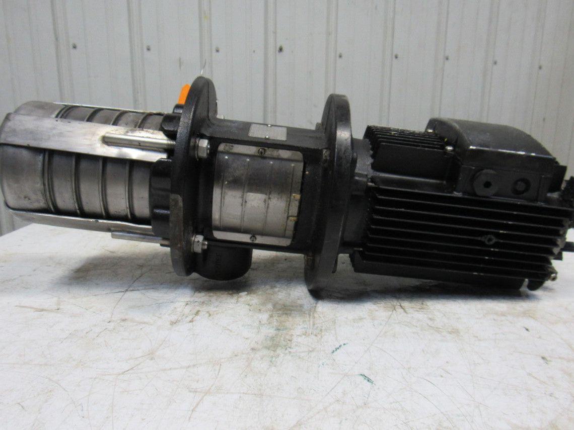 Grundfos A96516224P110440002 MTR10-4/4 Multi Stage Coolant Pump 5Hp 460V 3Ph