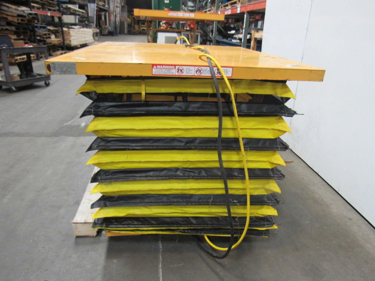 Econo Lift 3LDL3610 1000lb Capacity Hydraulic Scissor Lift 460V 56x48" 5"to 39"