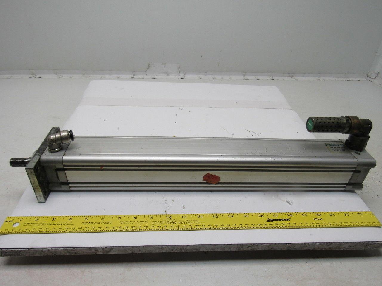 Festo DNC-63-450-PPV Pneumatic Cylinder 63mm Bore 450mm Stroke 10BAR  145PSI