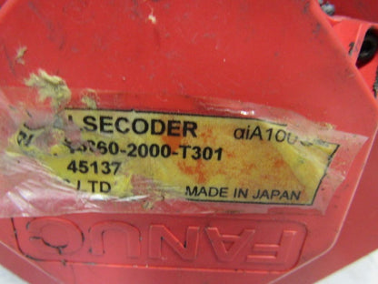 Fanuc A06B-0266-B200 AC Servo Motor 3000RPM 400-480V 4.5KW W/Brake