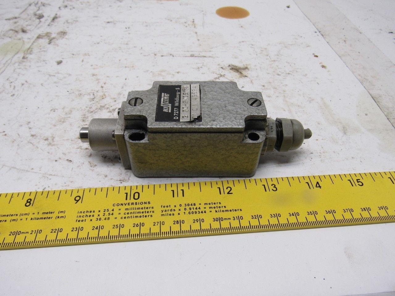 Kissling 6 70-2N05 M Wildberg Limit Switch