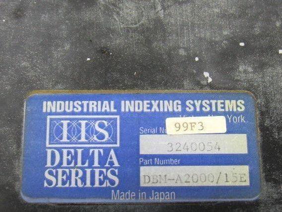 Industrial Indexing DBM-A2000/15E Delta Series Servo Motor 32mm Output Shaft