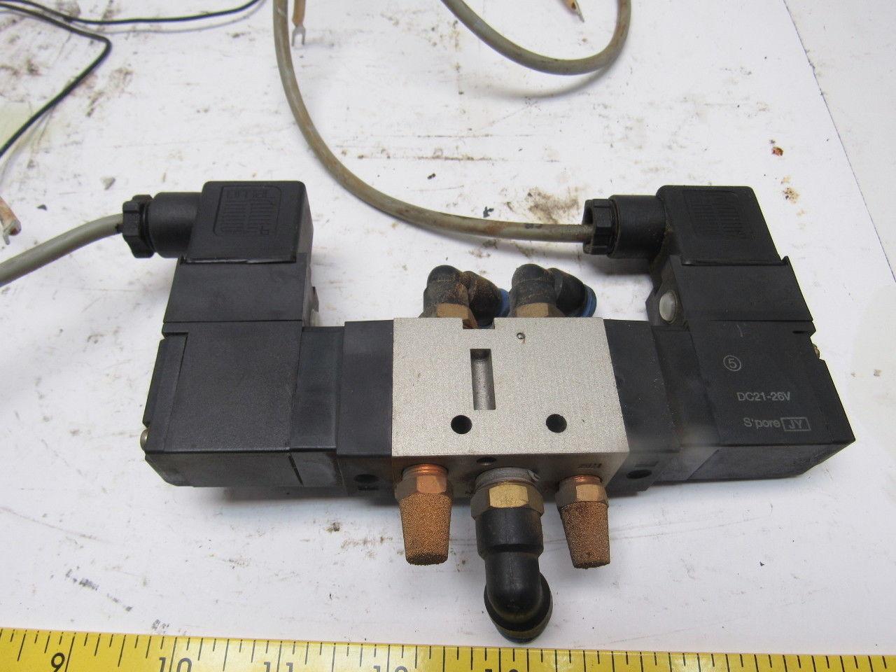 SMC VF3230-502-02 Solenoid Valve 21-26VDC