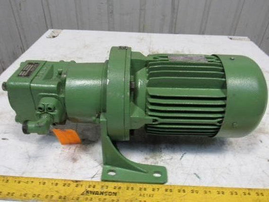 Bucher 1ZP3N1-025R Hydraulic Pump W/460V 60Hz 3Ph Motor