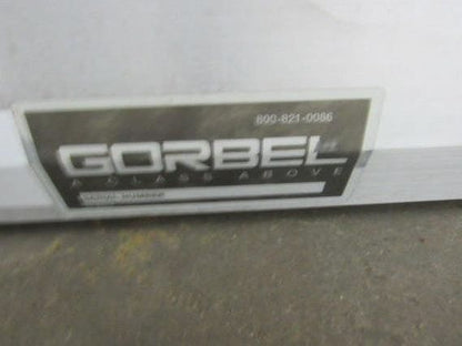 Gorbel Under Hung Aluminum Monorail Bridge Crane 109" OAL 86 To 54" Runner Width