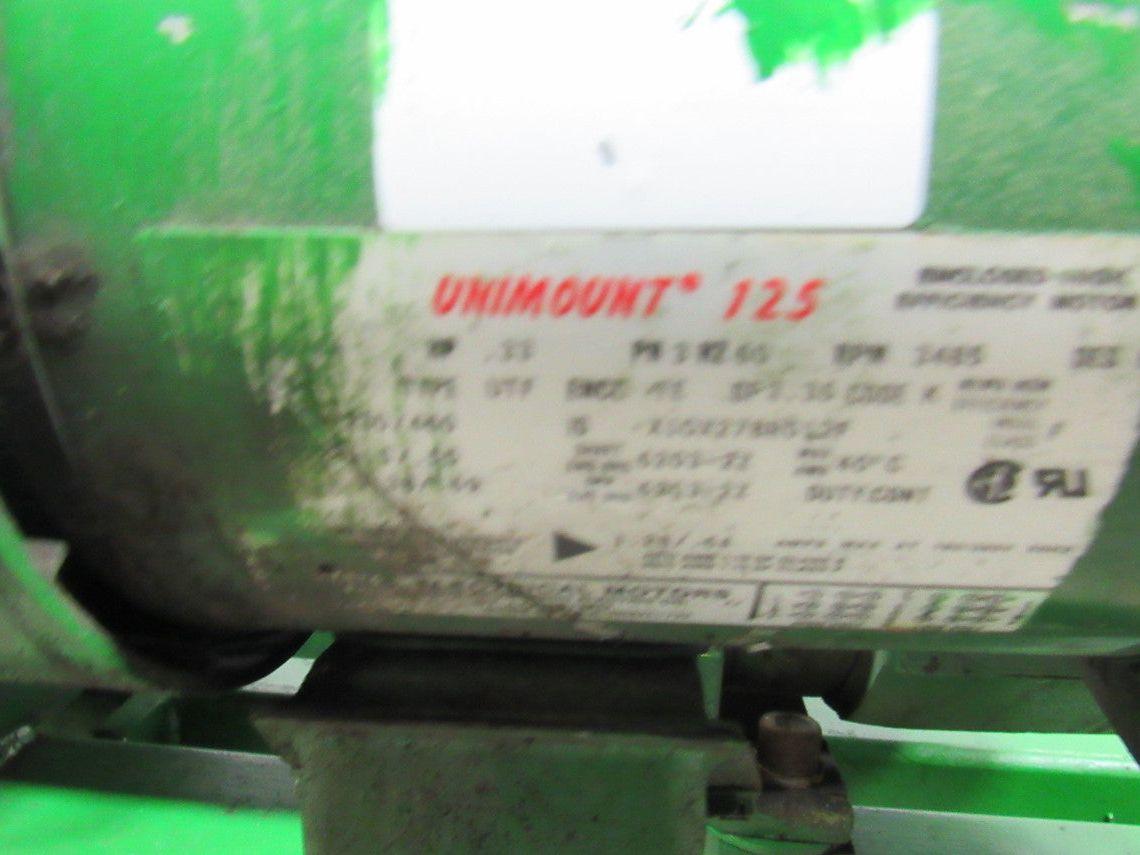 Control Tech 25Hp 500VDC 648RPM Output Size SR6A Gear Motor Assembly