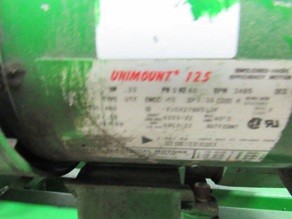 Control Tech 25Hp 500VDC 648RPM Output Size SR6A Gear Motor Assembly