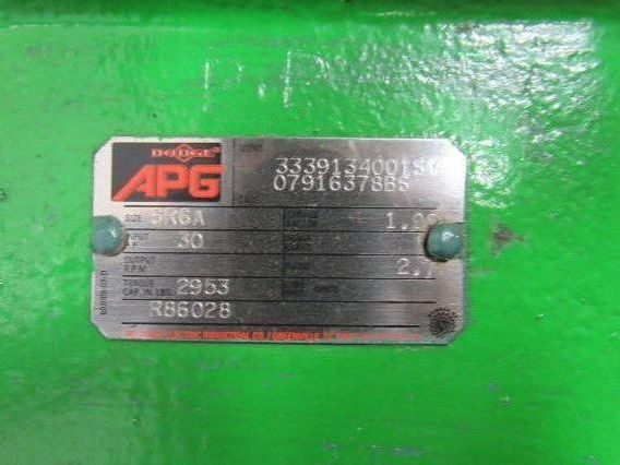 Control Tech 25Hp 500VDC 648RPM Output Size SR6A Gear Motor Assembly