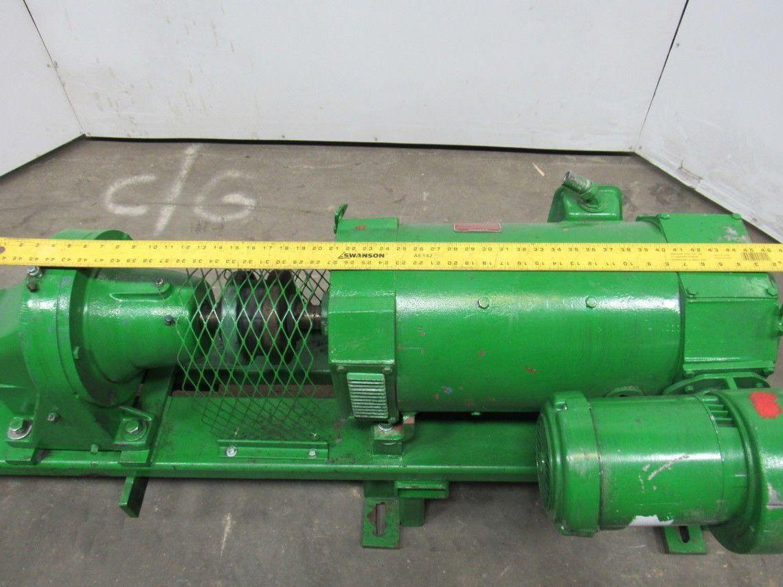 Control Tech 25Hp 500VDC 648RPM Output Size SR6A Gear Motor Assembly