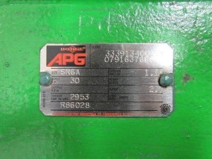 Control Tech 25Hp 500VDC 648RPM Output Size SR6A Gear Motor Assembly