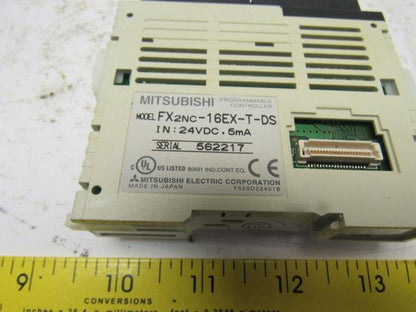 Mitsubishi FX2NC-16EX-T-DS Programmable Controller Module Card