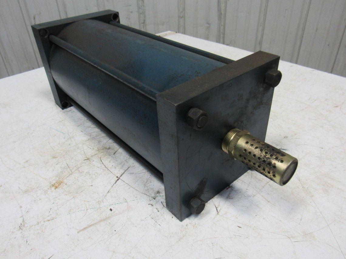 Hydro-Line LR2G 8" Bore 16" Stroke Double Acting Pneumatic Cylinder