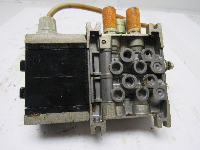 SMC VFS2100-5FZ Pneumatic Solenoid Valve W/2 Slot Control Block
