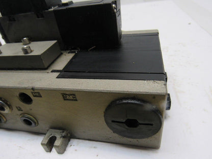 SMC VFS2100-5FZ Pneumatic Solenoid Valve W/2 Slot Control Block