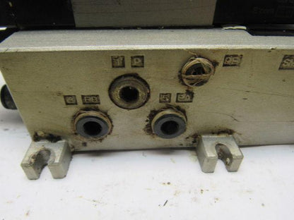 SMC VFS2100-1FZ (6) Slot Control Block w/(5) Valves