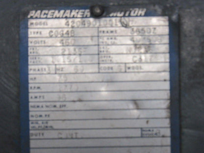 Louis Allis 4204901001 75Hp 1770RPM 460V 90VDC Ajusto-Spede 700RPM Motor Drive