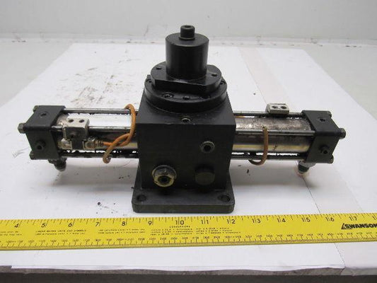 Pneumatic Oscillator Pneumatic Actuator 45° 1/4 Turn  1" Bore
