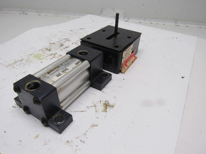 Steel Master Transfer Gate Positive Stop Shot Pin W/Air Cylinder