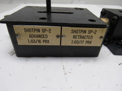 Steel Master Transfer Gate Positive Stop Shot Pin W/Air Cylinder