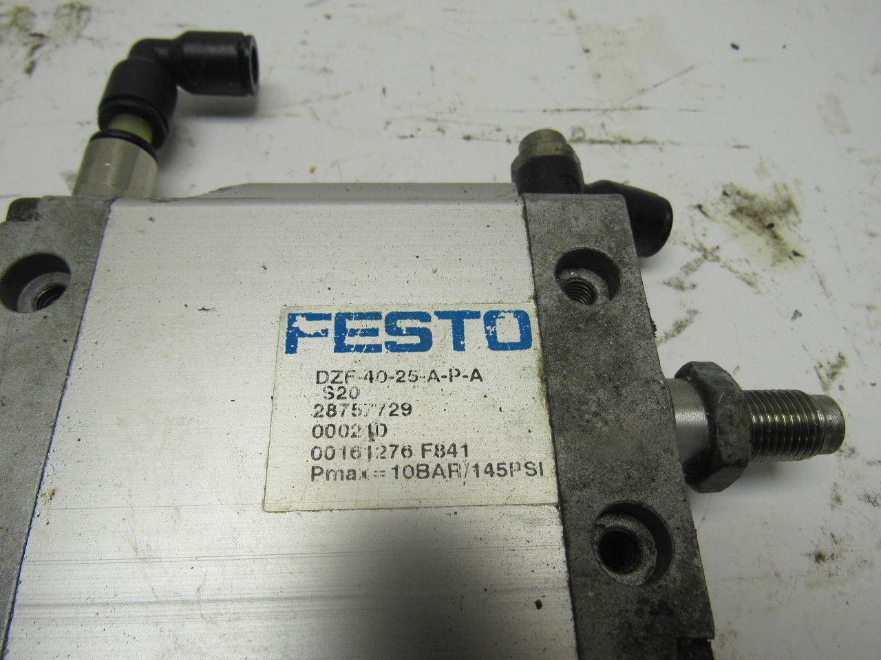 Festo DZF-40-25-A-P-A Flat Pneumatic Cylinder