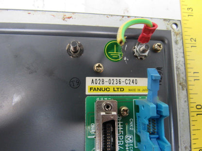 Fanuc A02B-0236-C240 A86L-0001-0277#E Operator interface Control Panel