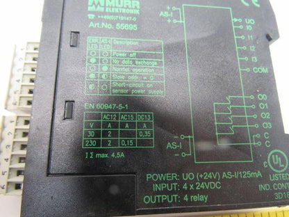 Murr Elektronik 55695 I/O Module 24VDC  PLC