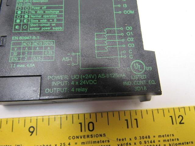 Murr Elektronik 55695 I/O Module 24VDC  PLC