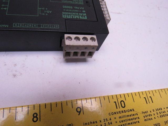 Murr Elektronik 55695 I/O Module 24VDC  PLC