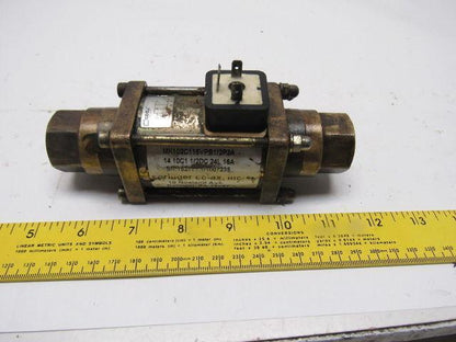 CO-AX MK25NC MK102C116VPB1/2P2A Coaxial Valve 14 10C1 1/2DC 24L 16A