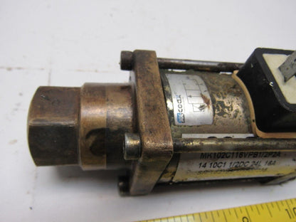 CO-AX MK25NC MK102C116VPB1/2P2A Coaxial Valve 14 10C1 1/2DC 24L 16A