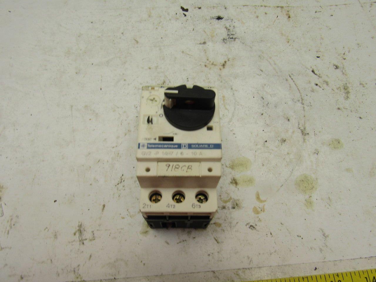 Square D Telemecanique GV2-P14H7 Motor Starter 6-10A