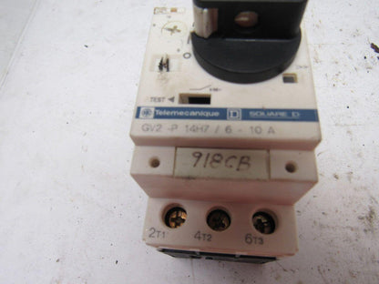 Square D Telemecanique GV2-P14H7 Motor Starter 6-10A