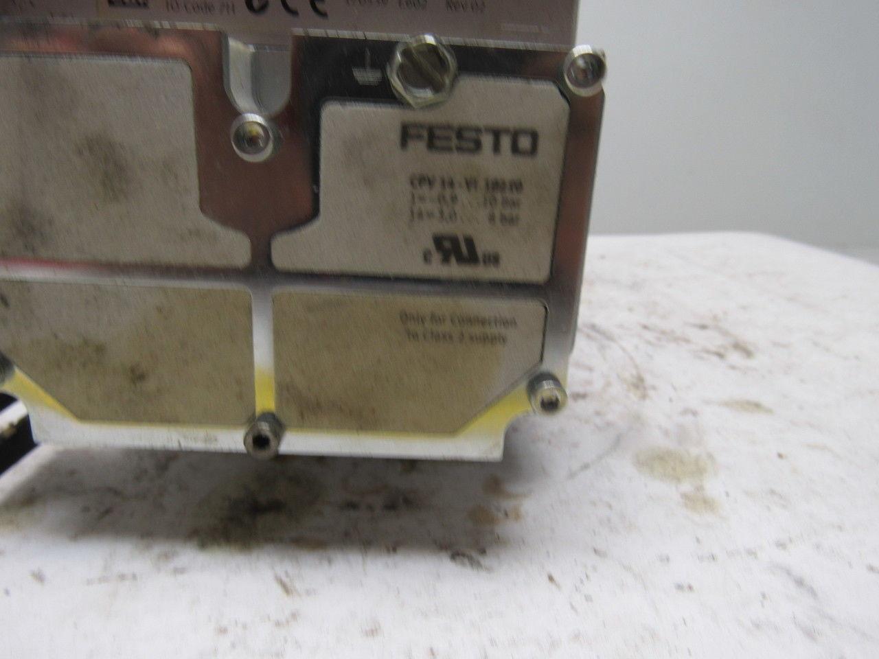 Festo CPV14-GE-ASI-4E4A-ZM8 Pneumatic Manifold Valve Assembly