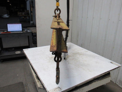 2 TON Dual Beam Low Headroom Lifting Beam Rigging Spreader Bar 60"