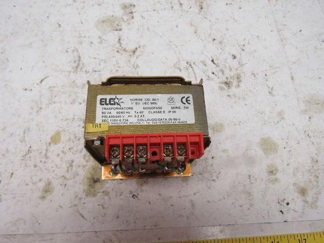 ELCA Series TM 80VA Control Transformer PI 400/440V Sec 110V