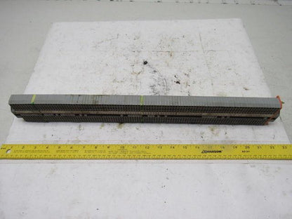 WAGO IEC 60947-7-1 IEC 947-7-2 DIN Rail Terminal Block Strip 20A 22" OAL