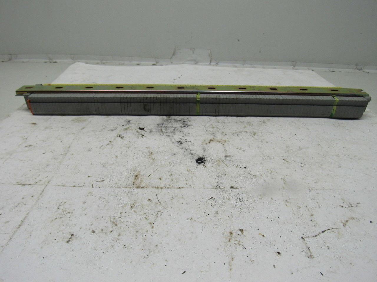 WAGO IEC 60947-7-1 IEC 947-7-2 DIN Rail Terminal Block Strip 20A 22" OAL